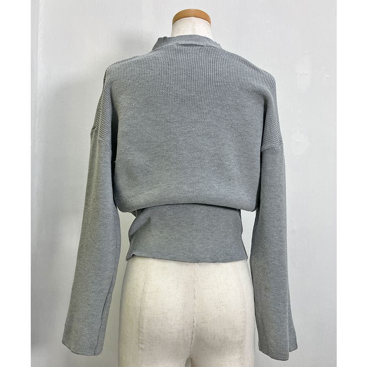 素敵なラップデザインのラップニット レディース リブ | VIVID LADY | 詳細画像58 