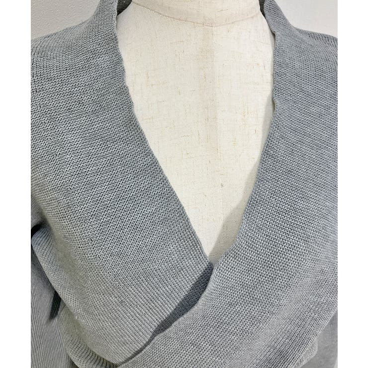 素敵なラップデザインのラップニット レディース リブ | VIVID LADY | 詳細画像56 