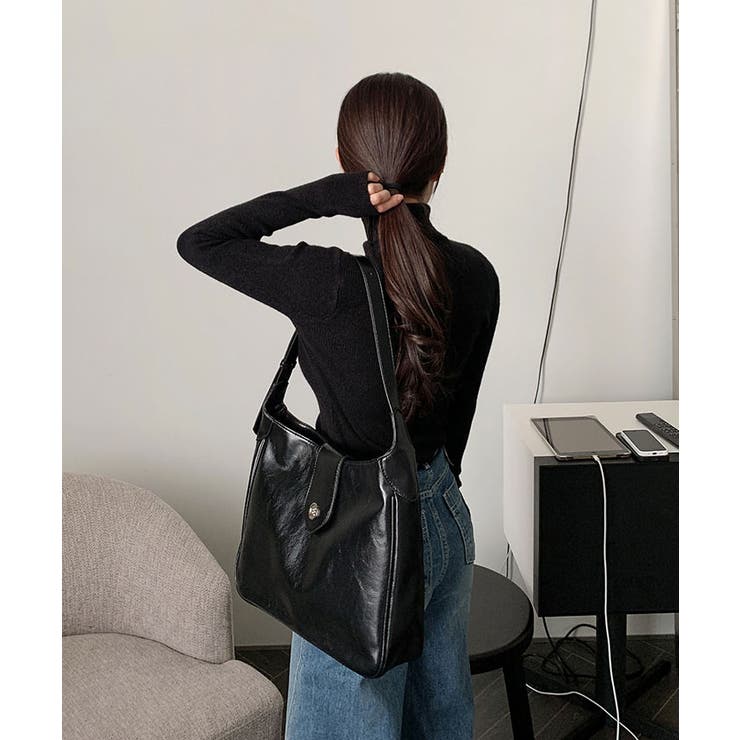 タートルネックリブニットT ニットセーター レディース | VIVID LADY | 詳細画像4 