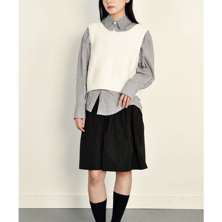 ニット ベスト かわいい[品番：KH000014982]｜VIVID  LADY（ビビッドレディー）のレディースファッション通販｜SHOPLIST（ショップリスト）