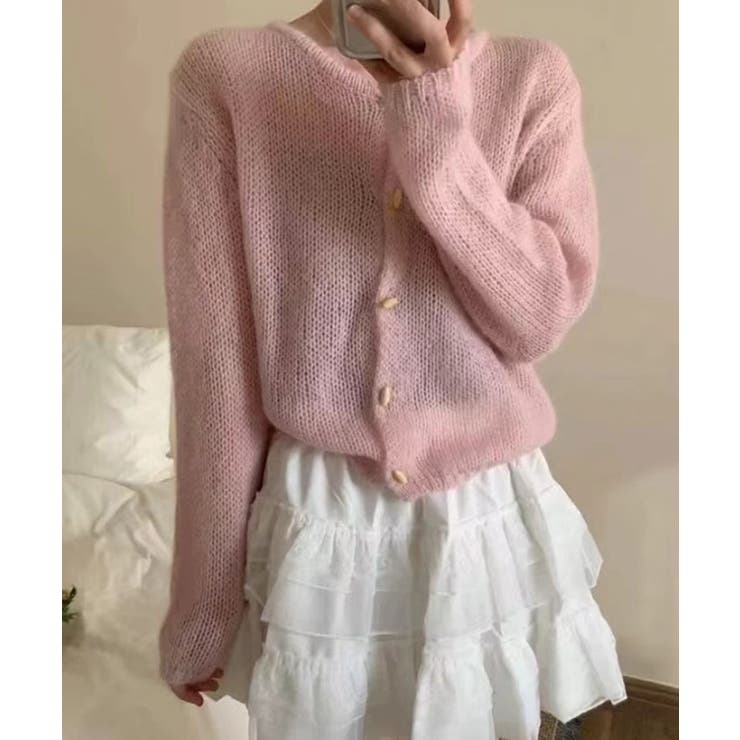 ニット カーディガン レディース | VIVID LADY | 詳細画像7 