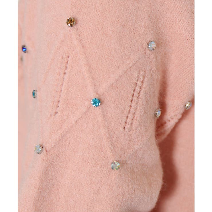 ニットカーディガン 韓国ファッション カラフルボタン | VIVID LADY | 詳細画像6 