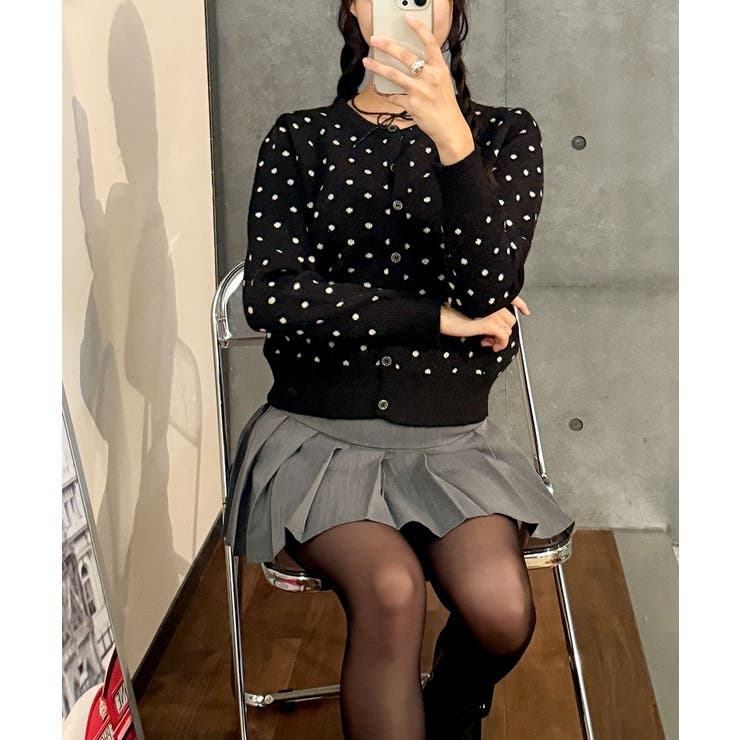 ✨未使用級✨ドルチェアンドガッバーナ レオパード×ビジューリボン カシミヤニット ✨未使用級✨ドルチェアンドガッバーナ レオパード×ビジュー