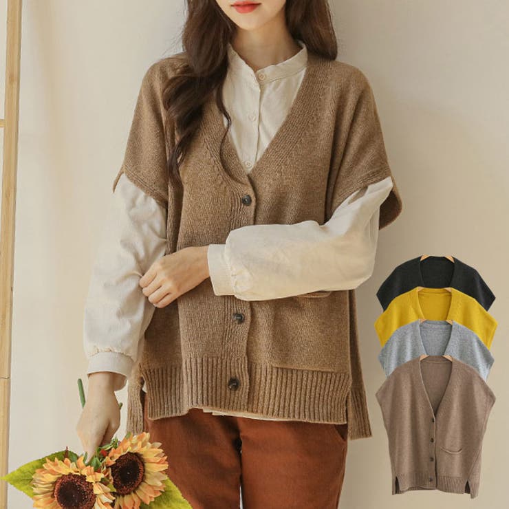 ベスト ニット レディース 品番 Kh Vivid Lady ビビッドレディー のレディース ファッション通販 Shoplist ショップリスト