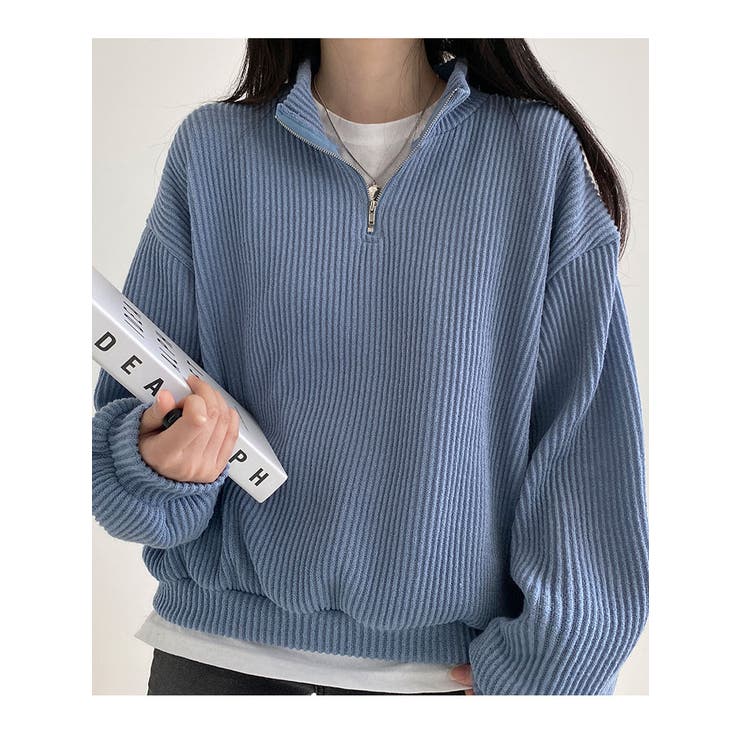 オーバーフィット長袖ニット レディース 長袖 | VIVID LADY | 詳細画像9 