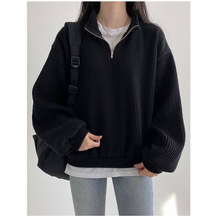 オーバーフィット長袖ニット レディース 長袖 | VIVID LADY | 詳細画像13 