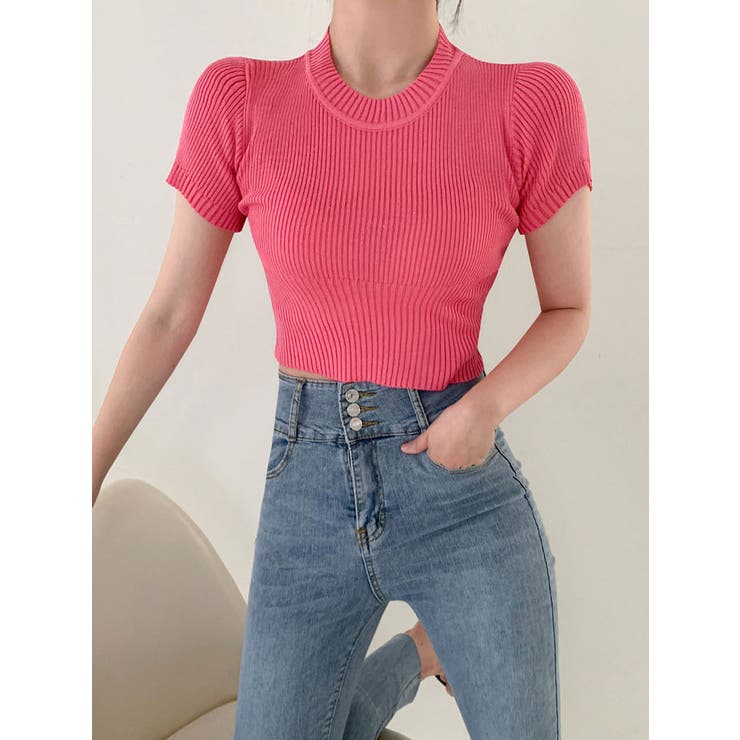 極美品★24SS ランバン コレクション 半袖カットソー 半袖ニット ビジュー 極美品☆24SS ランバン コレクション 半袖カットソー 半袖ニット