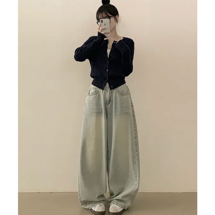 ケーブル編み ニットカーディガン | VIVID LADY | 詳細画像21 