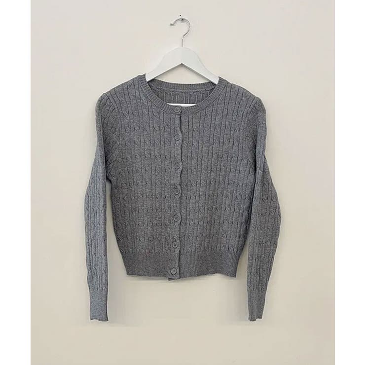 ケーブル編み ニットカーディガン | VIVID LADY | 詳細画像30 