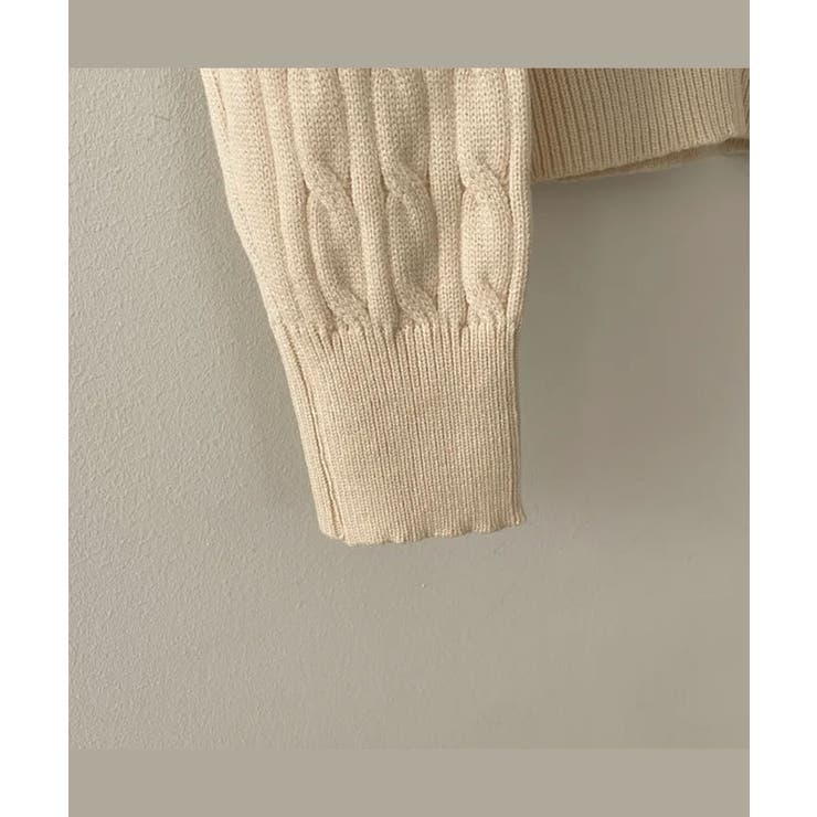 ケーブル編み ニットカーディガン | VIVID LADY | 詳細画像35 