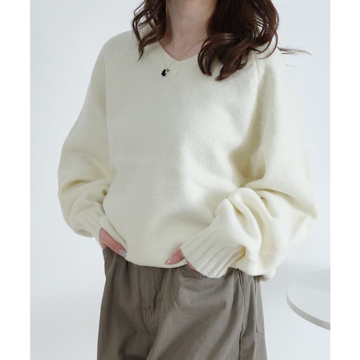 Vネック ルーズニットトップス | VIVID LADY | 詳細画像35 