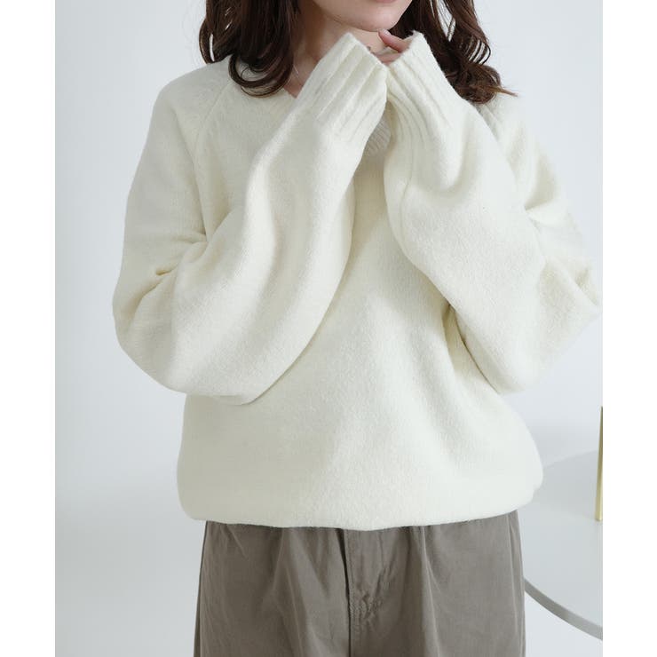 Vネック ルーズニットトップス | VIVID LADY | 詳細画像36 