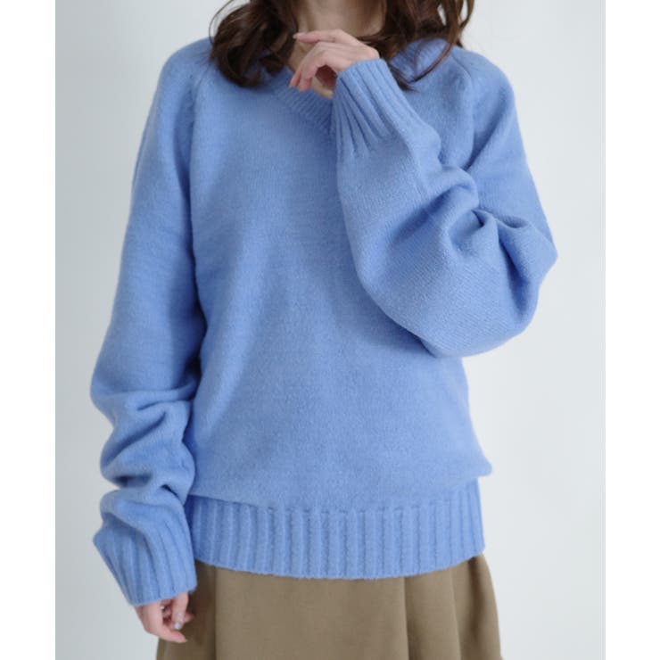 Vネック ルーズニットトップス | VIVID LADY | 詳細画像44 