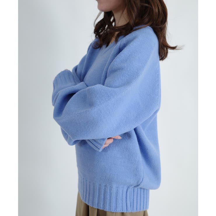 Vネック ルーズニットトップス | VIVID LADY | 詳細画像47 