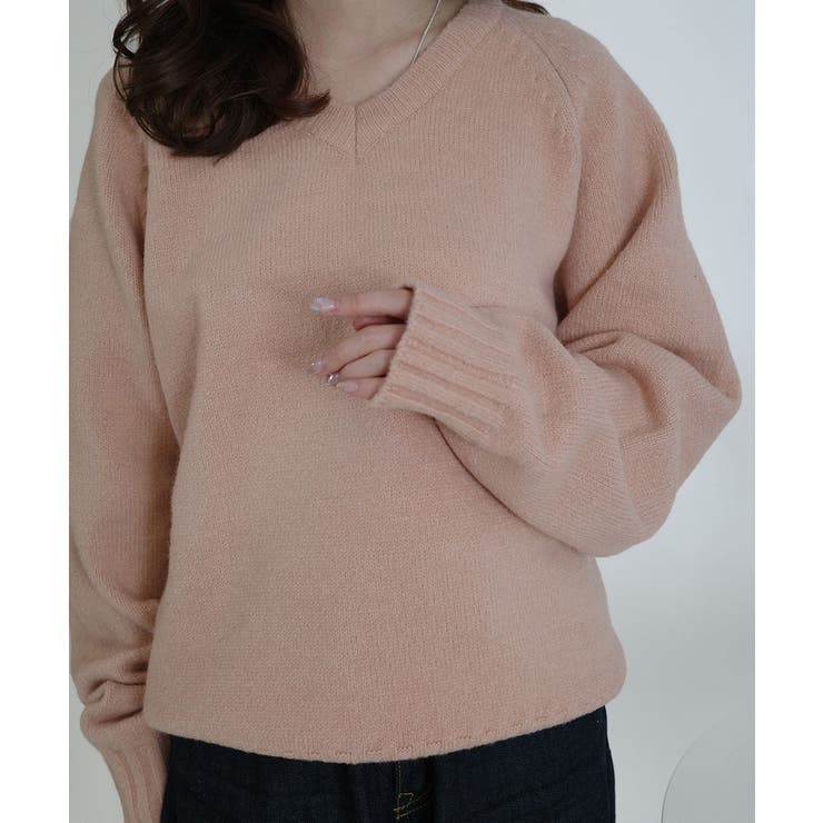 Vネック ルーズニットトップス | VIVID LADY | 詳細画像58 