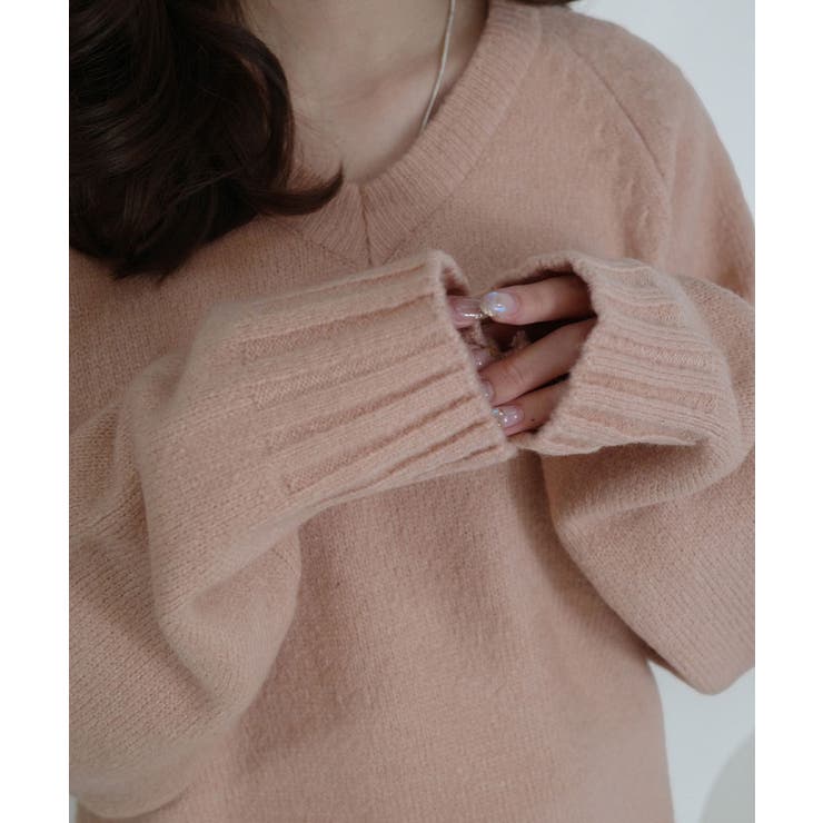 Vネック ルーズニットトップス | VIVID LADY | 詳細画像59 