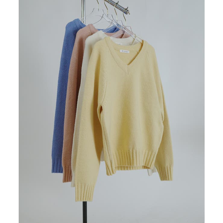 Vネック ルーズニットトップス | VIVID LADY | 詳細画像70 