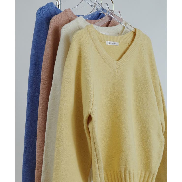 Vネック ルーズニットトップス | VIVID LADY | 詳細画像71 
