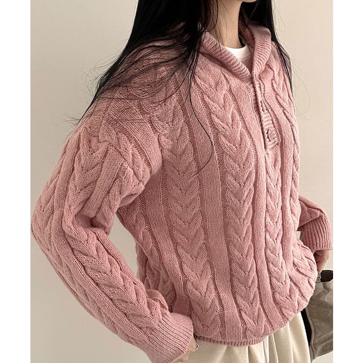 Good Enough ケーブルニット パーカー XL 0-46-633 希少 初期90s『GOOD ENOUGH』藤原ヒロシ着用 GEタグライン入り