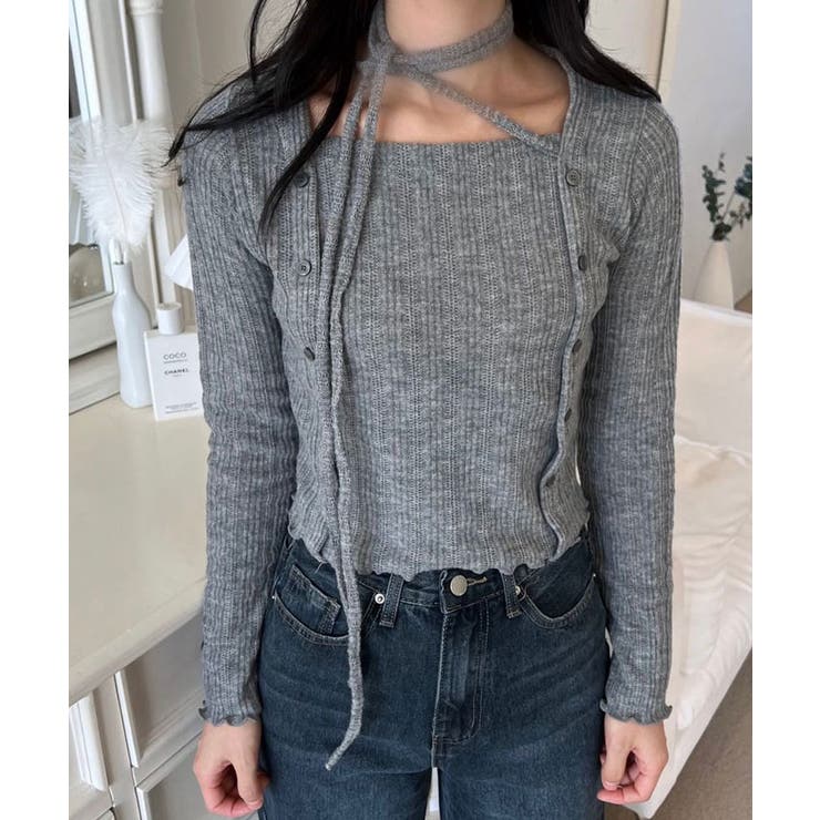 LADY よ GREY/レディ グレー☆チェーンネックレス 新同