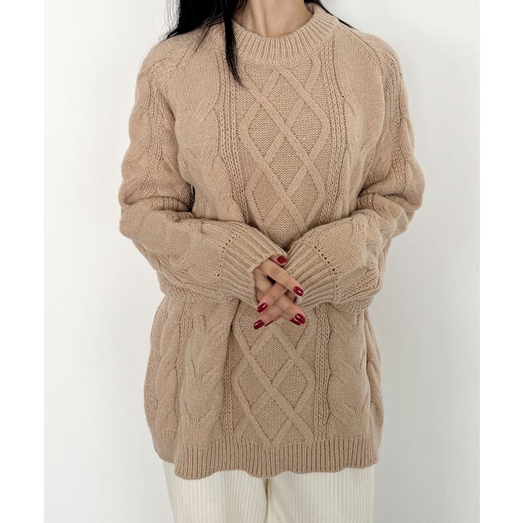 yuusubaijingBALENCIAGA ケーブルニット 217550_m01.jpg