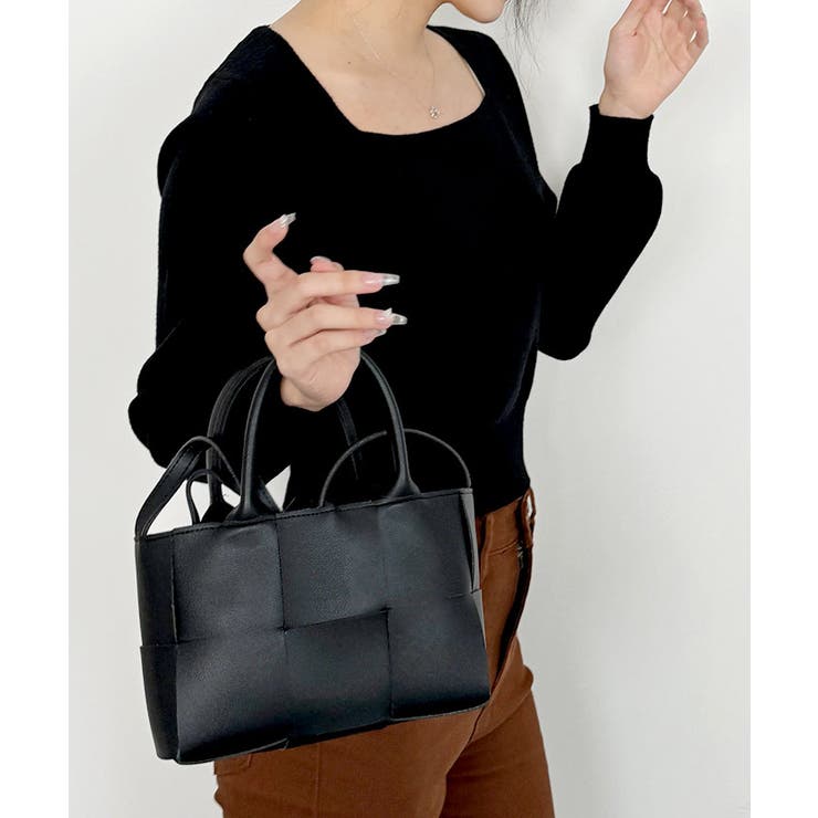 ニットセーター スクエアネック ショート丈 | VIVID LADY | 詳細画像25 