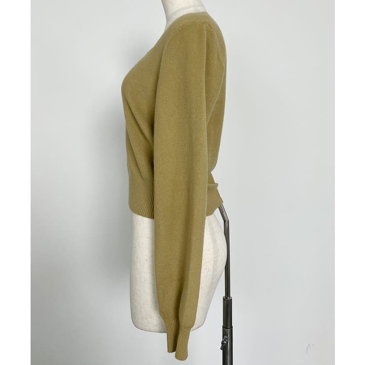 ニットセーター スクエアネック ショート丈 | VIVID LADY | 詳細画像3 