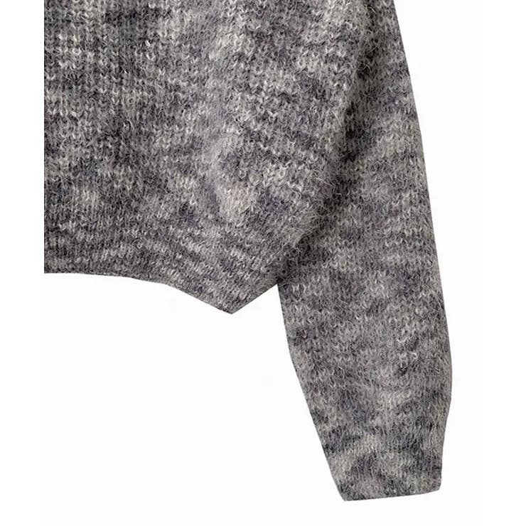 ミックスカラー ボートネックニット | VIVID LADY | 詳細画像28 