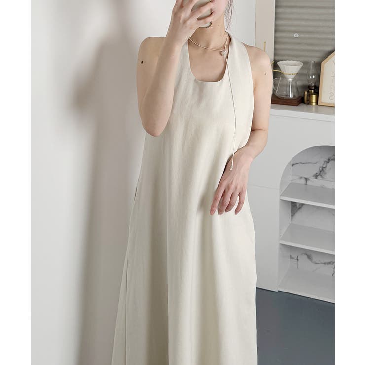 ツイスト ストラップ ロングワンピース | VIVID LADY | 詳細画像10 