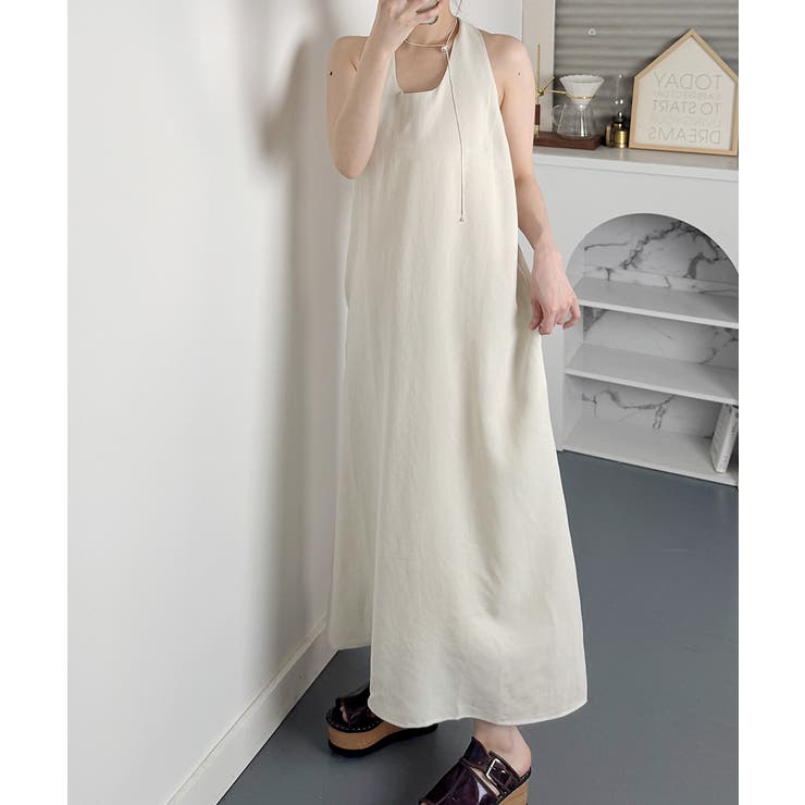 ツイスト ストラップ ロングワンピース | VIVID LADY | 詳細画像9 