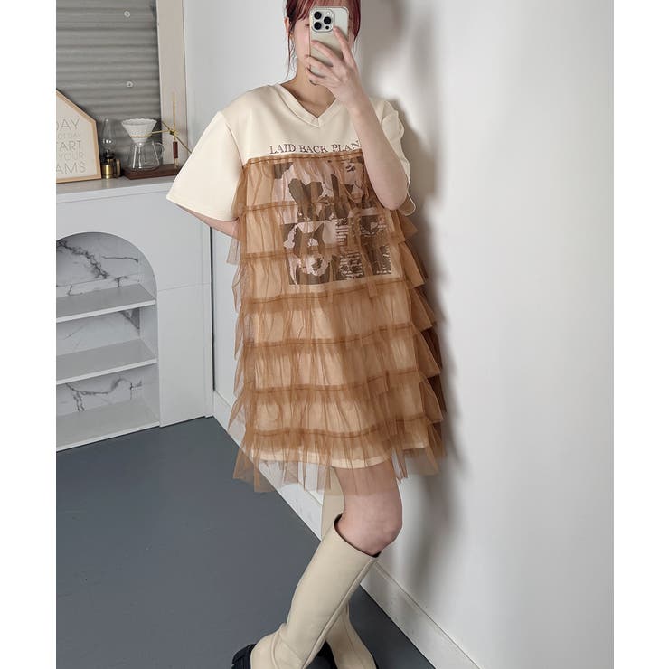 CHANEL シャネル　プリント 半袖チュニック CHANEL シャネル プリント 半袖チュニック CHANEL シャネル