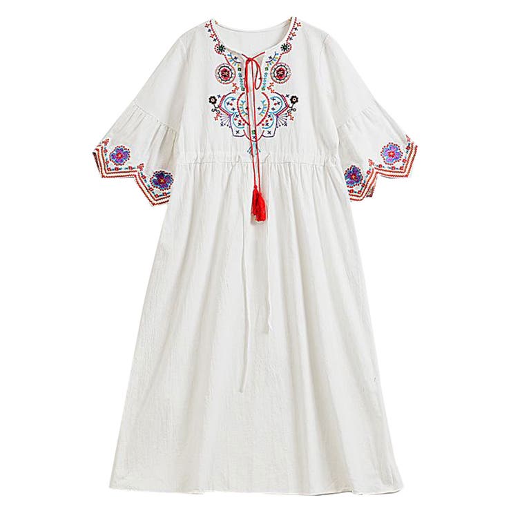 ワンピース ロング丈 ボヘミアン 品番 Kh Vivid Lady ビビッドレディー のレディースファッション通販 Shoplist ショップリスト