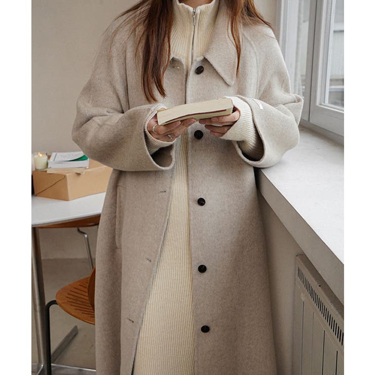 ニットワンピース ロング 長袖[品番：KH000014437]｜VIVID LADY