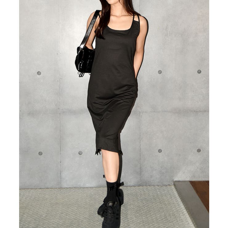 ノースリーブワンピース 夏ワンピース ノースリーブ[品番：KH000014864  