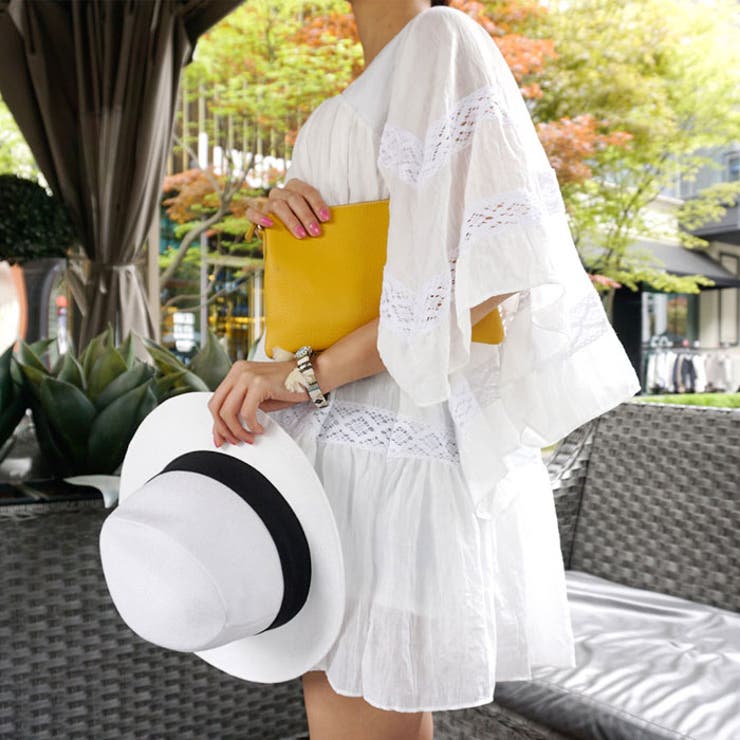 シフォンレースワンピース シフォン ワンピース 品番 Kh Vivid Lady ビビッドレディー のレディースファッション通販 Shoplist ショップリスト