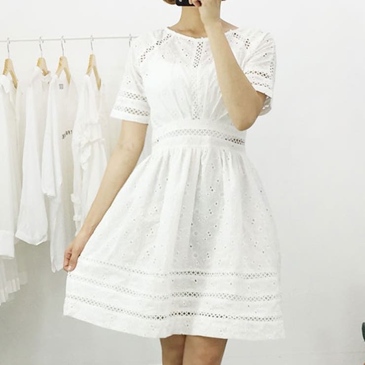 5分丈レースワンピース レースワンピース レディース 品番 Kh Vivid Lady ビビッドレディー のレディースファッション通販 Shoplist ショップリスト