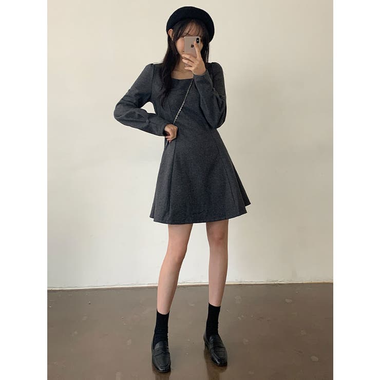 SIDE LACE CUT ミニワンピース（ワンピース）｜LAGUA GEM