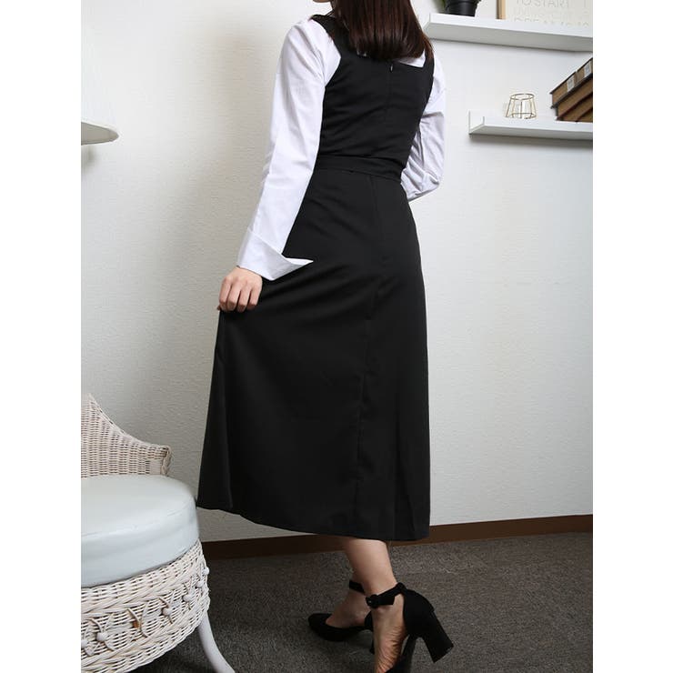 ビスチェワンピース トレンチ風ワンピース ワンピース | VIVID LADY | 詳細画像33 