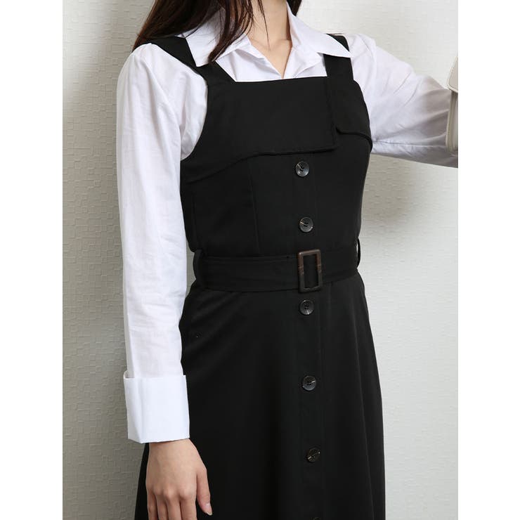 ビスチェワンピース トレンチ風ワンピース ワンピース | VIVID LADY | 詳細画像36 