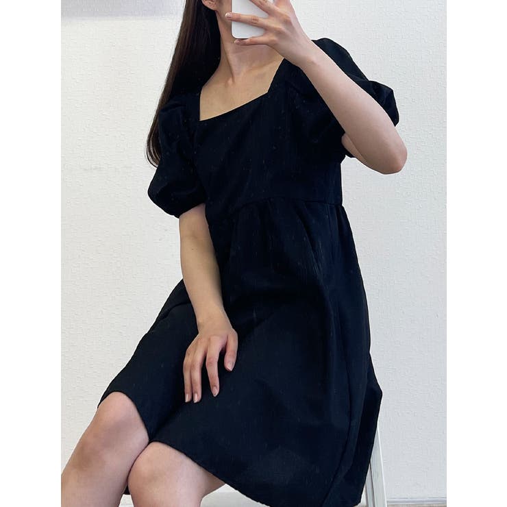 Freckle 半袖　ミニワンピース　freckle ミニワンピース レディース 夏服半袖韓国[品番：AGCW0004340