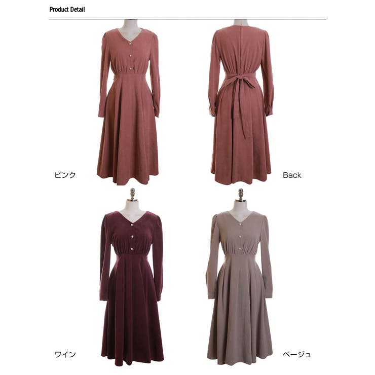 ワンピース レディース 長袖[品番：KH000009902]｜VIVID LADY