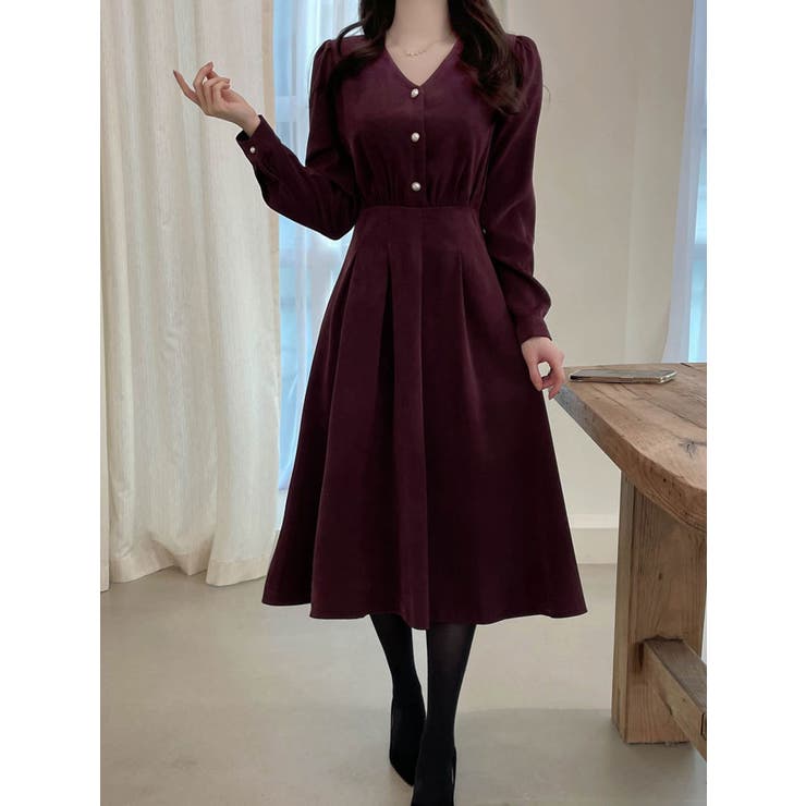 ワンピース レディース 長袖[品番：KH000009902]｜VIVID LADY