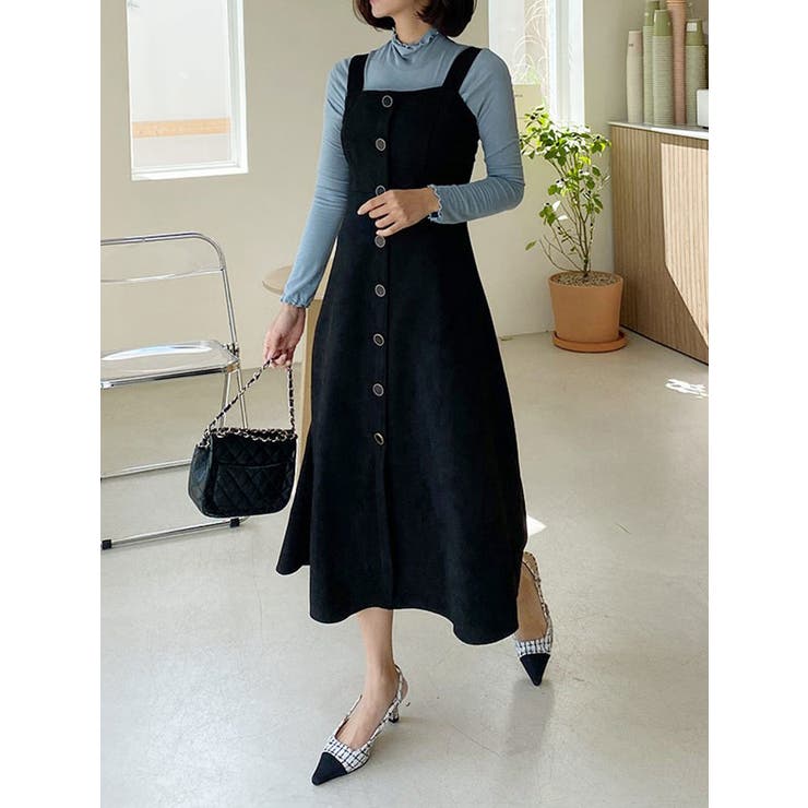 レースアップロングワンピース | outlet | axes femme online shop