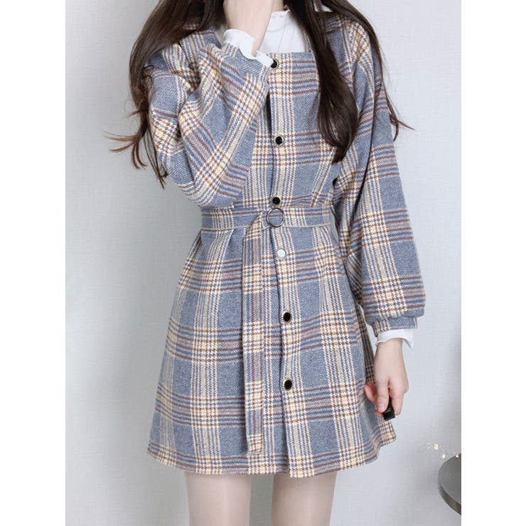 ガーリー ワンピース チェック柄 品番 Kh Vivid Lady ビビッドレディー のレディースファッション通販 Shoplist ショップリスト