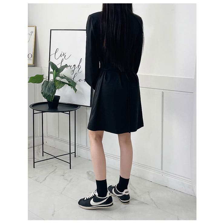 ボリューム袖シャツミニワンピース 全3色 長袖 | VIVID LADY | 詳細画像18 