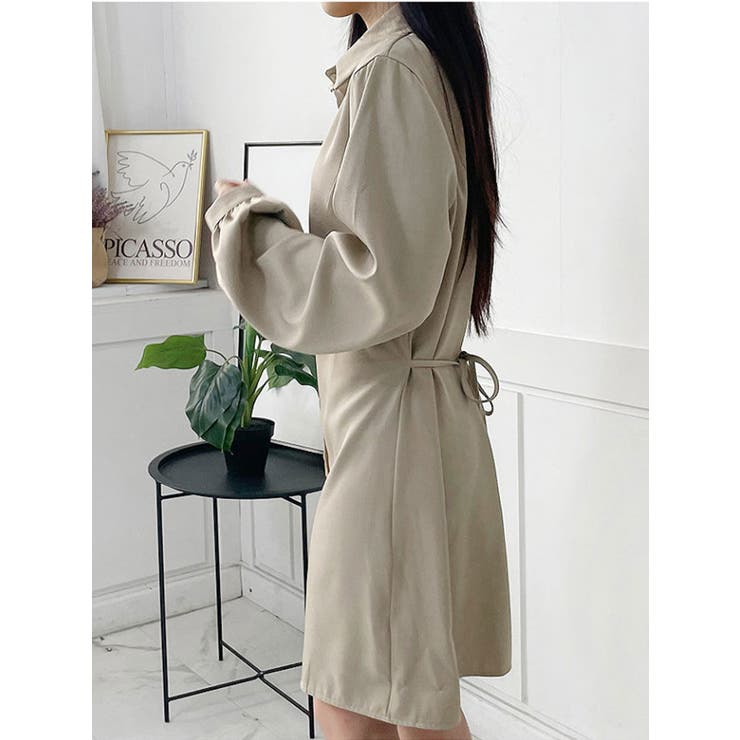 ボリューム袖シャツミニワンピース 全3色 長袖 | VIVID LADY | 詳細画像10 