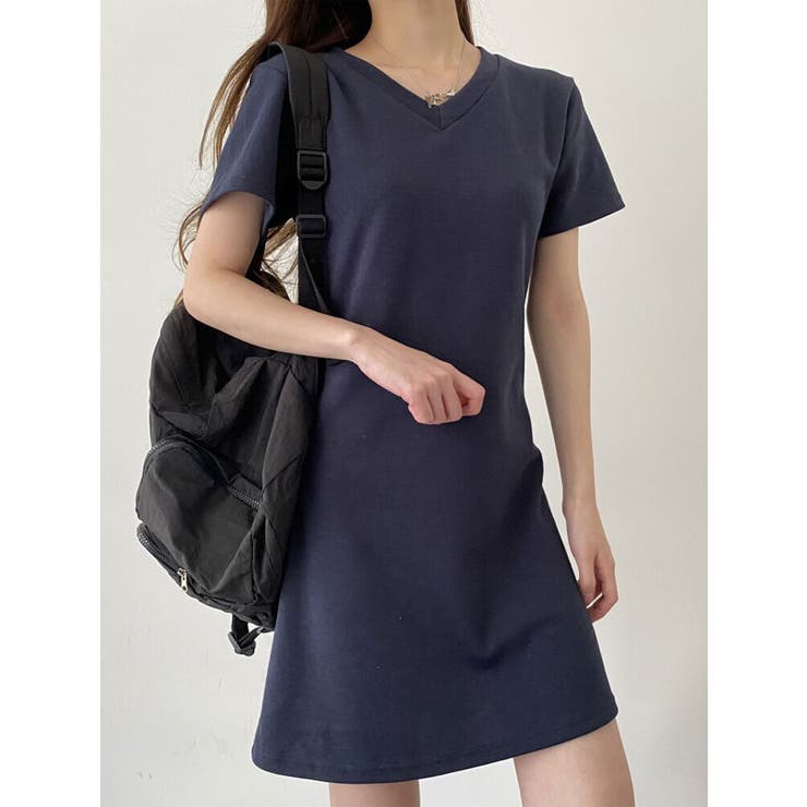 専用です。新品　familiar 半袖ワンピース ネイビー 新品未使用】familiar ネイビー 半袖ワンピース160-日本公式
