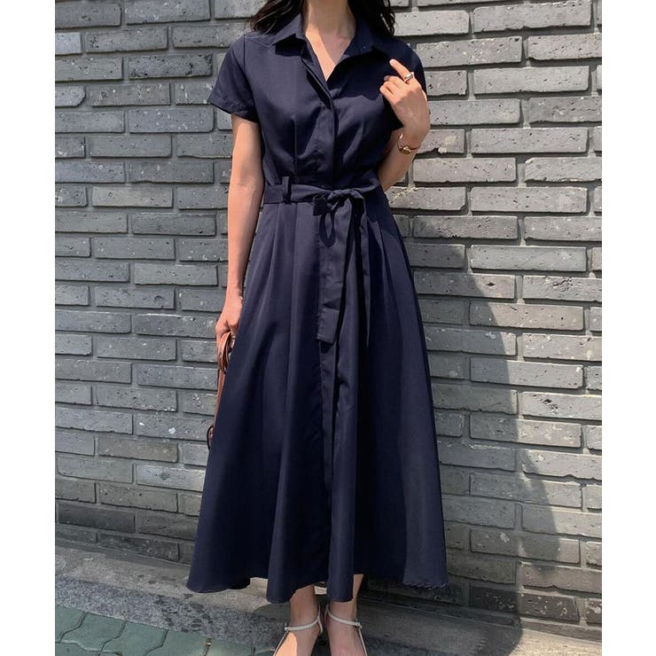 Y's exclusive ドレスシャツワンピース 半袖 新品未使用 ワンピース