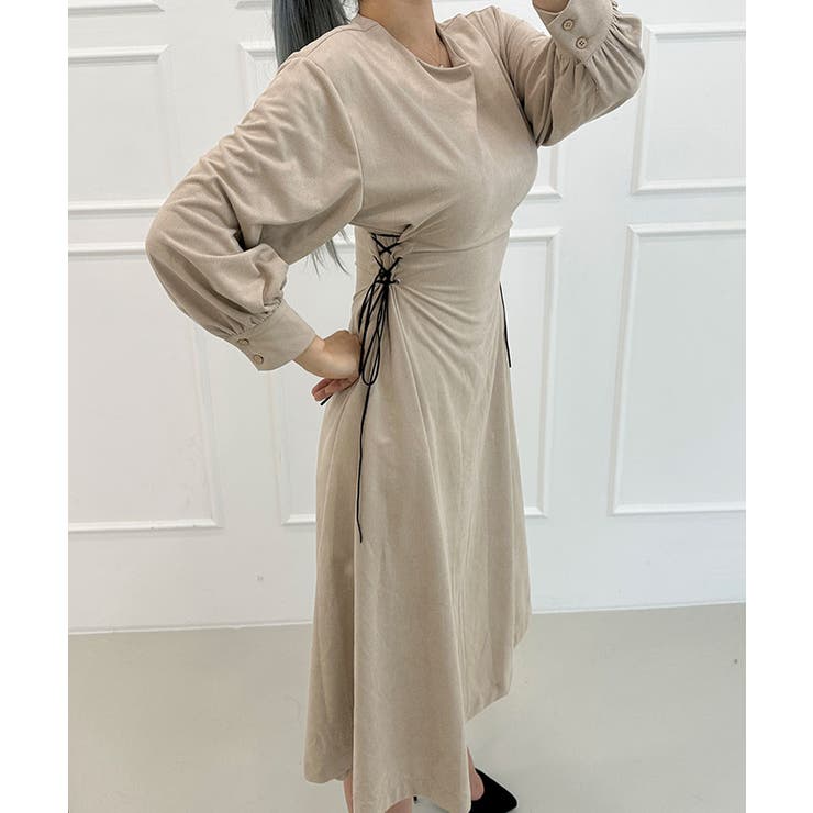 レースアップワンピース ミディアム丈 レディース | VIVID LADY | 詳細画像16 