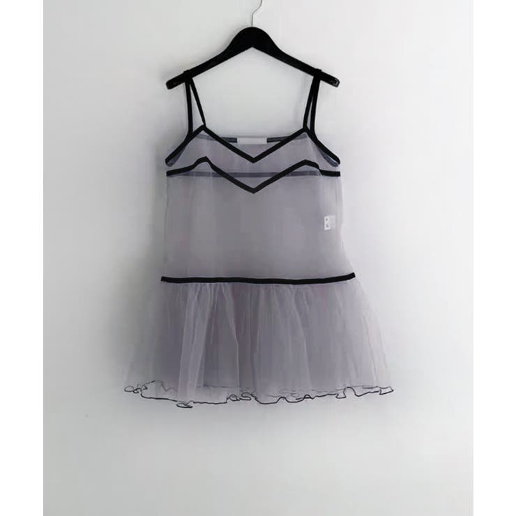 シアーフレアレイヤードキャミワンピース | VIVID LADY | 詳細画像13 